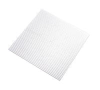 DFDPAXL Lastra in Plastica Acrilica Trasparente A Strisce Sottili 400×400×10 Mm - 500×600×10 Mm Adatto per Divisori Domestici E Progetti Fai-da-Te,500×500×10mm