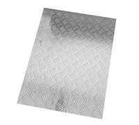 DFDPAXL Pannello Goffrato Quadrato in Lamiera di Alluminio Antiscivolo in Lega di Alluminio 600×100Mm Adatto per Decorazione, Costruzione,600×100×3mm