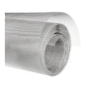 DFDPAXL Rotolo di Recinzione in Metallo per Porte E Finestre in Rete Metallica da 10 Maglie, 1 Metro × 1 Metro Rete Metallica Intrecciata in Acciaio Inossidabile 304,Wire Diameter 0.3mm