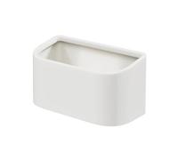 dfEDRd Cestino compatto da parete, Lattina for la porta dell'armadio da cucina Piccola pattumiera sotto il lavello con montaggio a parete(Wit)