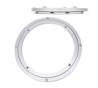 dfEDRd Cuscinetti rotanti in Alluminio, Cuscinetto for Giradischi Lazy Susan in Lega di Alluminio, Argento, Dimensioni Multiple(250 Mm)