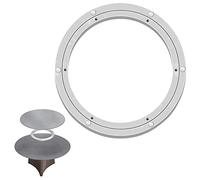 dfEDRd Cuscinetti rotanti in Alluminio, Cuscinetto Girevole for Giradischi in Lega di Alluminio, Argento, Dimensioni Multiple(120 Mm)