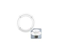 dfEDRd Cuscinetti rotanti in Alluminio, Sfera con Cuscinetto for Giradischi Lazy Susan Cuscino in Silicone, Argento, Dimensioni Multiple da 5 a 40 Pollici(20Cm)