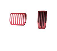 DFFHW Copripedali di aggiornamento adatti per tappetini acceleratore e freno antiscivolo Highland 2024, modello Y 2024, accessori (2 pezzi grigi) (2 pezzi rossi)