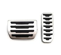 DFFHW Kit di copripedali per acceleratore e freno in acciaio inossidabile antiscivolo Cnonee1, senza foratura, per Range Rover Evoque 2012-2019 e Discovery Sport 2016-2019