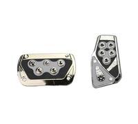 DFFHW Pedale universale per trasmissione Caromatic adatto per pedali del freno a gas, copri pedale dell'acceleratore (bianco)