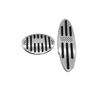 DFFHW Tappetini antiscivolo in lega di alluminio for pedali dell'acceleratore e del freno della MINI Coofor Countryman (colori: 2 pezzi)