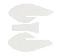 DFFMQSJ Adesivi protettivi per serbatoio del carburante laterale della moto, colore bianco trasparente, antiscivolo, per ginocchia, compatibile con Triumph Street Triple 765 RS 765 R 2019-