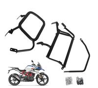 DFFMQSJ Portapacchi laterali per moto, compatibile con BMW G310GS G 310 GS, scatola laterale in acciaio, telaio stabilizzatore, supporto laterale, accessorio per montaggio bagagli