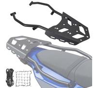 DFFMQSJ Portapacchi posteriore moto compatibile con Yamaha Tenere 700 T7 XTZ 2019 - 2024 portapacchi posteriore e rete di carico riflettente, facile da installare supporto portarichi, accessori moto