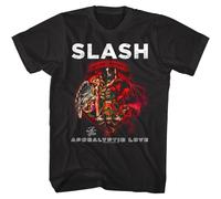dfft34D Slash Apocalyptic Love Album Men's T Shirt Myles Kennedy Conspirators Angel Black