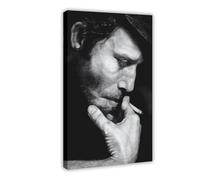 DFGDO Tom Waits - Poster su tela, decorazione per camera da letto, stile sportivo, per ufficio, camera da letto, regalo, 50 x 75 cm