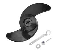 DFGEVEMBOB Kit elica a 2 Pale Parti Motore Elettrico per Pesca alla traina per Motori fuoribordo da 50 libbre, 60, 68, 88, 12 V, 24, per di Barca