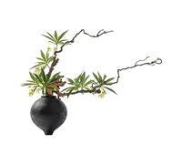 DFGHNBVC Albero Artificiale in Stile Cinese Wabi-Sabi Vento Zen Imitazione Ramo Morto Pianta Verde Bonsai Fiore Homestay Club Hotel Sala da tè Decorazione Ornamenti Albero Finto,