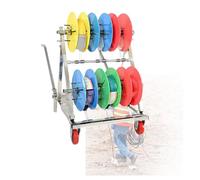 DFGHNBVC Carrello per Bobine di Filo, Portacavi con Ruote, Distributore Mobile per Avvolgitubo per Avvolgitori di Cavi Paracord, 35X82X60Cm