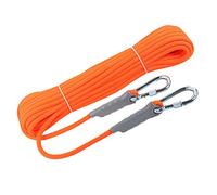 DFGHNBVC Corda Ausiliaria Multifunzionale per Sport all'Aria Aperta da 10 Mm, Resistente all'Usura, per Attrezzatura di Legatura, Arancione, 20 M