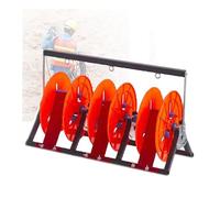 DFGHNBVC Distributore di Bobine di Filo, Porta-Corda, Ognuno Funziona in Modo Indipendente, Ripiano per Cavi per Corde, Avvolgitori di Paracord, 47 X 65 X 30 Cm