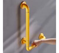 DFGHNBVC Maniglione di Sicurezza per Bagno, Bracciolo per WC, Barra di Sostegno per Bagno, Corrimano per WC, Strumento di Assistenza per Anziani Disabili, Giallo 30