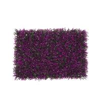 DFGRGRV Erba Artificiale 1PC Decorazione del Prato 40X60cm Artificiale Milano Tappeto Erboso Simulazione Piante di Plastica Prato Hotel Casa Matrimonio Sfondo Muro(Purple2)