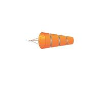 DFGRGRV Manica A Vento Manica a Vento da 60/80/100 cm Misurazione della direzione del Vento all'aperto Cintura Riflettente Banderuola antistrappo for l'aeroporto Aviazione Garden Farm(Orange-Gray-S)