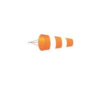 DFGRGRV Manica A Vento Manica a Vento da 60/80/100 cm Misurazione della direzione del Vento all'aperto Cintura Riflettente Banderuola antistrappo for l'aeroporto Aviazione Garden Farm(Orange-White-S)