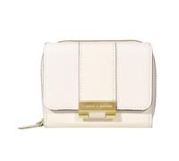 DFGRGRV Portafoglio Donna Piccolo Portafoglio da donna stile corto edizione semplice e alla moda Zero(White)