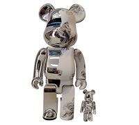 DFGUINXKU Violent Bear Building Blocks Bear,400%+100% Bearbricks Vuoto Mountain Base 2G Set Un oggetto da collezione for gli amanti dei giocattoli Ornamenti for la casa