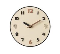 DFHS46JK Decorazioni da parete Home Living Room Wall Clock No-Drill Installation Silent Operation(M)