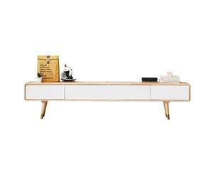 DFHS46JK Mobile multimediale Console multimediale for supporto TV moderno di metà secolo per il soggiorno