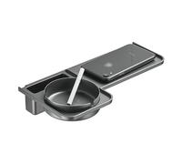 DFHS46JK Ripiano per doccia Mensola for WC moderna in plastica con posacenere in acciaio inossidabile Organizer