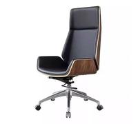DFHS46JK Sedie direzionali ergonomiche Sedia operativa direzionale regolabile in altezza senza braccioli per l'ufficio(Bruin)