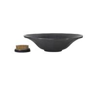 DFHS46JK Vassoio Piattino for Composizione Floreale in Ceramica con Rana in Fiore Interno