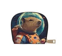 DFJMASFKOL Bassotto Dog Card Pack Cappello di Babbo Natale Borsa in pelle Cane Bassotto Portafoglio Tech-Savvy Users - Archiviazione carte protetta RFID 9X11CM, a9, 9X11CM