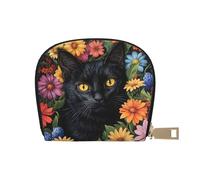 DFJMASFKOL Bassotto Dog Card Pack Cappello di Babbo Natale Borsa in pelle Cane Bassotto Portafoglio Tech-Savvy Users - Archiviazione carte protetta RFID 9X11CM, A5, 9X11CM