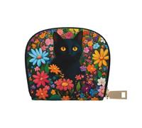 DFJMASFKOL Bassotto Dog Card Pack Cappello di Babbo Natale Borsa in pelle Cane Bassotto Portafoglio Tech-Savvy Users - Archiviazione carte protetta RFID 9X11CM, A8., 9X11CM