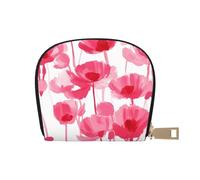 DFJMASFKOL Borsa in pelle con paesaggi naturali vintage primaverili portafoglio colorato uccelli pacchetto di carte attivo pendolari - per carte di transito e ID ad accesso rapido 9 x 11 cm, A36