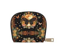 DFJMASFKOL Floral Mandala Card Pack Mandala Seamless Pattern Borsa in pelle Colorato Floreale Portafoglio Frequent Drivers - Pedaggio e Gas Card Organizer 9X11CM, A30., 9X11CM