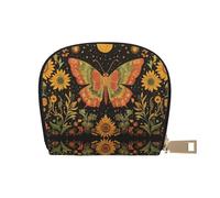 DFJMASFKOL Floral Mandala Card Pack Mandala Seamless Pattern Borsa in pelle Colorato Floreale Portafoglio Frequent Drivers - Pedaggio e Gas Card Organizer 9X11CM, A31, 9X11CM