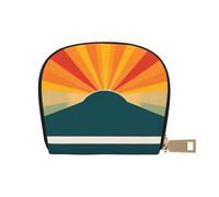 DFJMASFKOL Floral Mandala Card Pack Mandala Seamless Pattern Borsa in pelle Colorato Floreale Portafoglio Frequent Drivers - Pedaggio e Gas Card Organizer 9X11CM, A24., 9X11CM