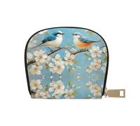 DFJMASFKOL Highland Cows Card Pack Baby Highland Cows Borsa in pelle mucche portafoglio frequent driver - pedaggio e gas card organizer 9 x 11 cm, A30., 9X11CM