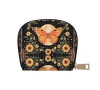 DFJMASFKOL Orange Ghosts Card Pack Cute Halloween Spooky Leather Bag Cartoon Ghosts Wallet Gamers - Arcade e Gift Card Case 9X11CM, A35., 9X11CM