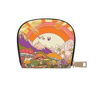 DFJMASFKOL Orange Ghosts Card Pack Cute Halloween Spooky Leather Bag Cartoon Ghosts Wallet Gamers - Arcade e Gift Card Case 9X11CM, A39., 9X11CM
