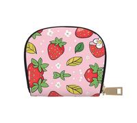 DFJMASFKOL Pink Flamingos Card Pack Watercolor Flamingo Borsa in pelle Fiori Acquerello Portafoglio Frequent Flyers - Carta d'imbarco e porta carte di viaggio 9X11CM, A22., 9X11CM