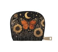 DFJMASFKOL Sunshine Card Pack Vintage Sun Leather Bag Rainbow Wallet Beach Visitors - Impermeabile Card Pouch 9X11CM, A4, 9X11CM