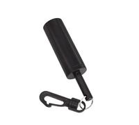DFJOENVLDKHFE 1 PC in Lega di Alluminio for Immersioni subacquee Segnale sonaglio agitatore Rumore subacqueo con Gancio rapido Girevole a 360°(Black)