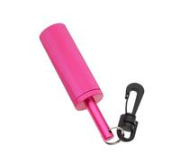 DFJOENVLDKHFE 1 PC in Lega di Alluminio for Immersioni subacquee Segnale sonaglio agitatore Rumore subacqueo con Gancio rapido Girevole a 360°(Rose Red)