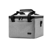 DFJOENVLDKHFE Borsa da Trasporto Portatile for proiettore con Tracolla, Custodia da Viaggio Leggera e Resistente for proiettore e Accessori(Gray,1pcs)