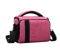 DFJOENVLDKHFE Borsa da Trasporto Portatile for proiettore con Tracolla, Custodia da Viaggio Leggera e Resistente for proiettore e Accessori(Pink,2pcs)
