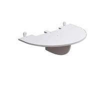 DFJOENVLDKHFE Mensola da Parete Universale Regolabile for proiettori, TV, Console, dispositivi multimediali, Router