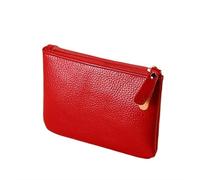 DFJOENVLDKHFE Portamonete for donna e uomo, tieni le tue monete organizzate con un comodo portamonete, perfetto for quando sei in giro(Red)